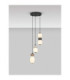 Pallina Cluster Pendant Ceiling Light Mocha Light Grey Dark Grey Matt Black Triac Dimmable LED 20W 1200lm 3000K-4