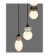 Pallina Cluster Pendant Ceiling Light Mocha Light Grey Dark Grey Matt Black Triac Dimmable LED 20W 1200lm 3000K-5