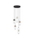 Pallina Cluster Pendant Ceiling Light Mocha Light Grey Dark Grey Matt Black Triac Dimmable LED 28W 1680lm 3000K-1