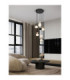 Pallina Cluster Pendant Ceiling Light Mocha Light Grey Dark Grey Matt Black Triac Dimmable LED 28W 1680lm 3000K-2