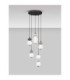 Pallina Cluster Pendant Ceiling Light Mocha Light Grey Dark Grey Matt Black Triac Dimmable LED 28W 1680lm 3000K-3