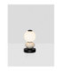Pallina Globe Table Lamp Light Grey Matt Black Touch Dimmable LED 6W 360lm 3000K-4