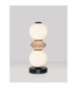 Pallina Globe Table Lamp Mocha Matt Black Touch Dimmable LED 12W 720lm 3000K-4