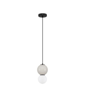 Noesis Slim Pendant Ceiling Light  Grey Matt Black LED 4W 240lm 3000K-1