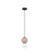 Noesis Slim Pendant Ceiling Light Mocha Matt Black LED 4W 240lm 3000K-1