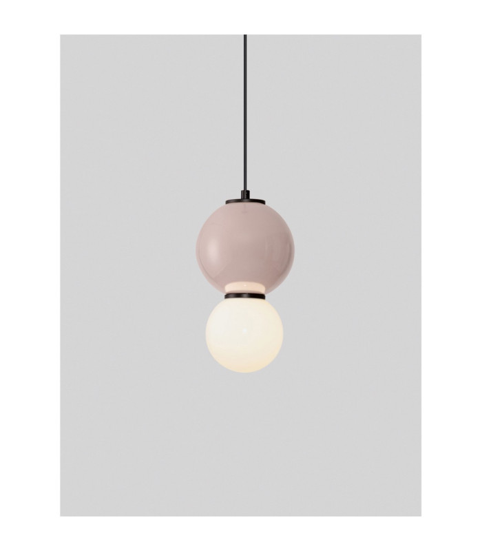 Noesis Slim Pendant Ceiling Light Mocha Matt Black LED 4W 240lm 3000K-5