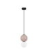 Noesis Slim Pendant Ceiling Light Mocha Matt Black LED 6W 360lm 3000K-1