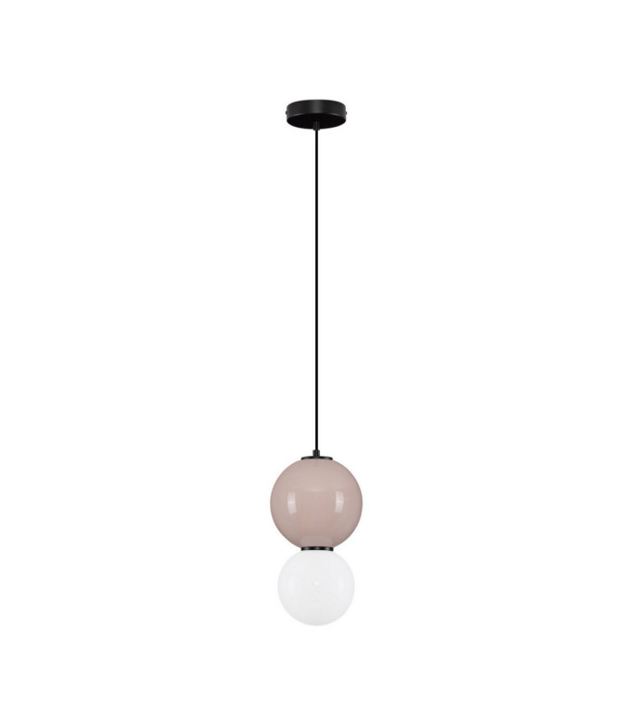 Noesis Slim Pendant Ceiling Light Mocha Matt Black LED 6W 360lm 3000K-1