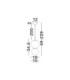 Noesis Slim Pendant Ceiling Light Mocha Matt Black LED 6W 360lm 3000K-6