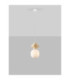 Clio Short Slim Pendant Ceiling Light Yellow Matt White E14 1x5W-4