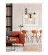 Clio Tall Slim Pendant Ceiling Light Green Matt White E14 1x5W-5