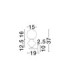 Clio Globe Wall Lights Yellow Matt White E14 1x5W-6