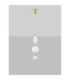 Obrie Slim Pendant Ceiling Light Glossy Brushed Gold Orange Blue LED 27W 2032lm 3000K-3