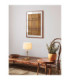 Damo Table Lamp with Round Tapered Shade Soft Orange Brown E27 1x12W-2