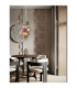 Meline Cluster Pendant Ceiling Light Sage Green Yellow Pink White Mocha Smokey Grey Purple Matt White E14 7x5W-2