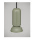 Parlo Slim Pendant Ceiling Light Matt Green Sandy Black GU10 1x10W-5