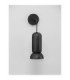 Parlo Dome Wall Lamp Stone Sandy Black GU10 1x10W-3