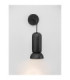 Parlo Dome Wall Lamp Stone Sandy Black GU10 1x10W-4
