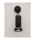 Parlo Dome Wall Lamp Stone Sandy Black GU10 1x10W-6
