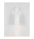 Parlo Dome Wall Lamp Shiny White Sandy White GU10 1x10W-5