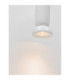 Parlo Dome Wall Lamp Shiny White Sandy White GU10 1x10W-8