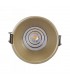 LED Recessed Downlight, Gold, 40 deg. Beam Angle, 760lm, 3000K, IP20, DRIVER NOT INC. - 5