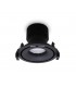 LED Recessed Round Downlight, Black/Black, 25 deg. Beam Angle, 780lm, 4000K, IP20, DRIVER NOT INC. - 2