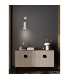 Parlo Dome Wall Lamp Sandy White Sandy White GU10 1x10W-2