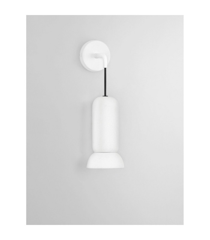 Parlo Dome Wall Lamp Sandy White Sandy White GU10 1x10W-3