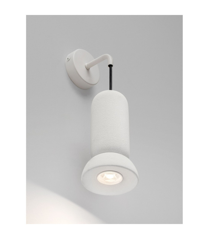 Parlo Dome Wall Lamp Sandy White Sandy White GU10 1x10W-5