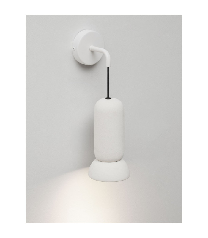 Parlo Dome Wall Lamp Sandy White Sandy White GU10 1x10W-6