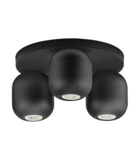 Marlin Ceiling Spotlight Clusters Sandy Black GU10 3x10W-1