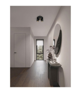 Marlin Ceiling Spotlight Clusters Sandy Black GU10 3x10W-2
