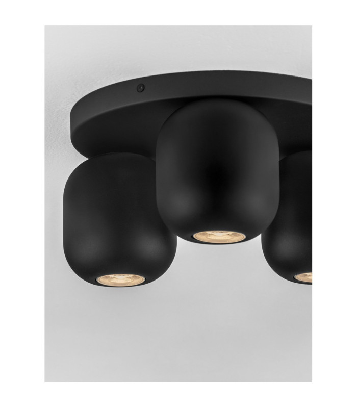 Marlin Ceiling Spotlight Clusters Sandy Black GU10 3x10W-5
