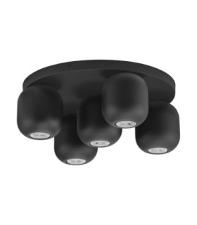Marlin Ceiling Spotlight Clusters Sandy Black GU10 5x10W-1