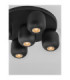 Marlin Ceiling Spotlight Clusters Sandy Black GU10 5x10W-6