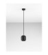 Marlin Slim Pendant Ceiling Light Sandy Black GU10 1x10W-3
