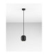 Marlin Slim Pendant Ceiling Light Sandy Black GU10 1x10W-4