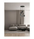 Marlin Cluster Pendant Ceiling Light Sandy Black Brown Green GU10 6x10W-2