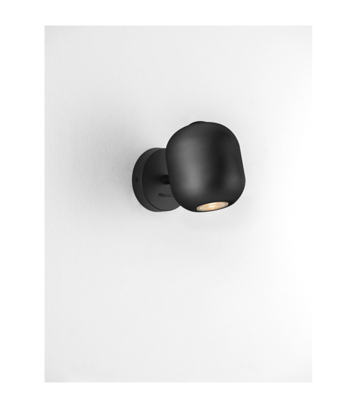 Marlin Single Spotlight Sandy Black GU10 1x10W-5