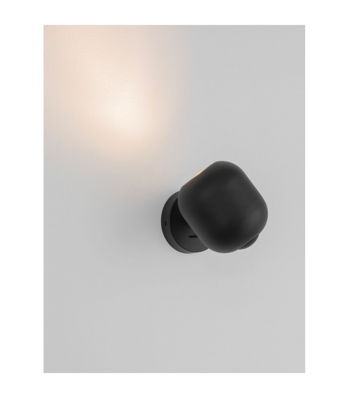 Marlin Single Spotlight Sandy Black GU10 1x10W-9