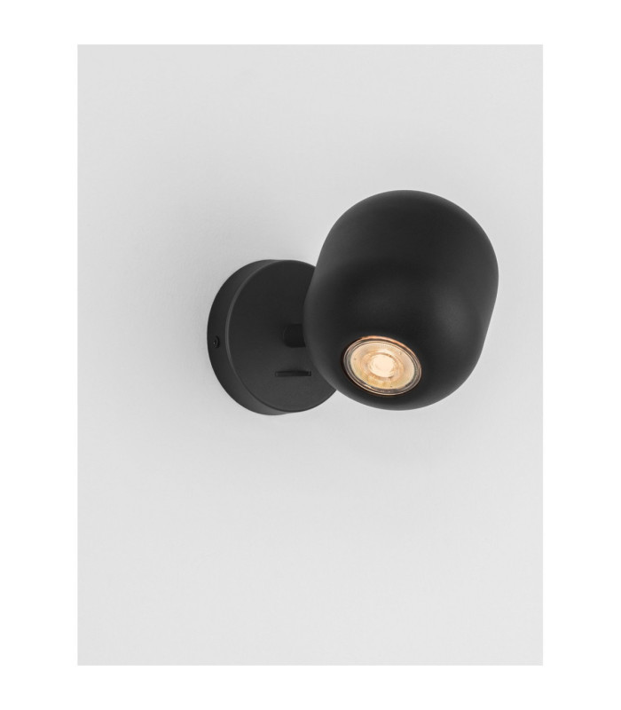 Marlin Single Spotlight Sandy Black GU10 1x10W-10