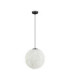 Wabi Globe Pendant Ceiling Light White E27 1x12W-1