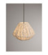 Wabi 45cm Dome Pendant Ceiling Light White E27 1x12W-5