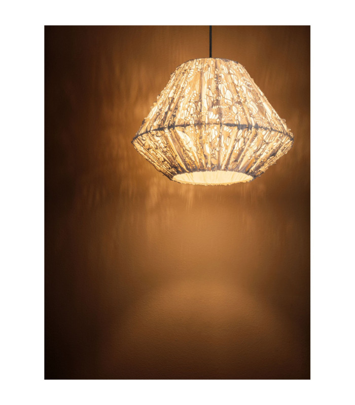 Wabi 45cm Dome Pendant Ceiling Light White E27 1x12W-6