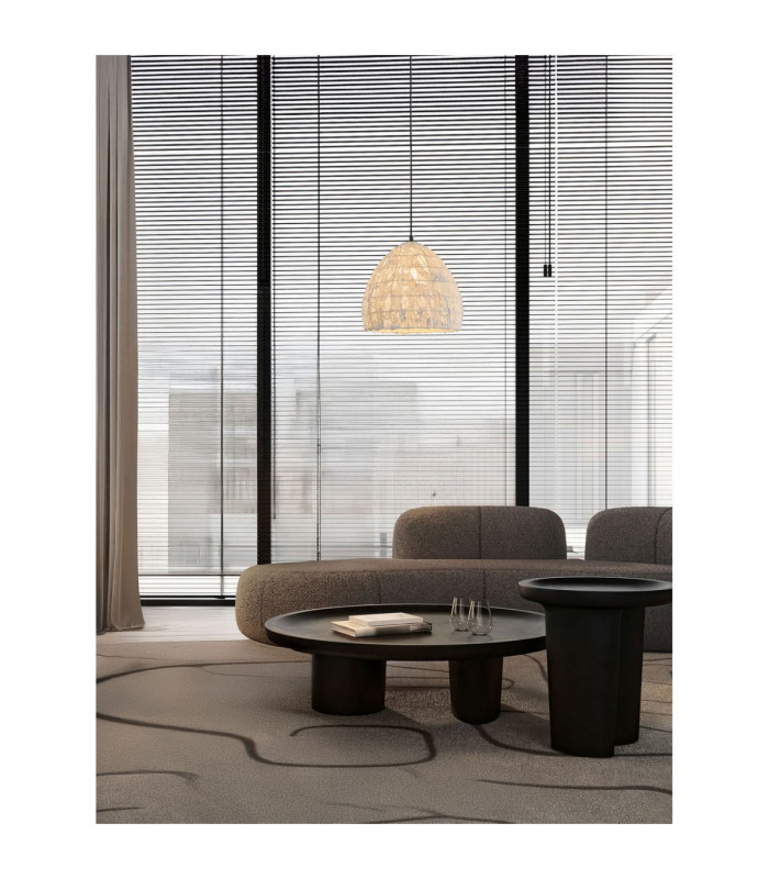 Wabi 35cm Dome Pendant Ceiling Light White E27 1x12W-2
