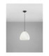 Wabi 35cm Dome Pendant Ceiling Light White E27 1x12W-3
