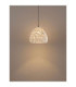 Wabi 35cm Dome Pendant Ceiling Light White E27 1x12W-7