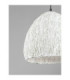 Wabi 35cm Dome Pendant Ceiling Light White E27 1x12W-8