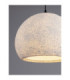 Pashio 45cm Classic Dome Pendant Ceiling Light White Black E27 1x12W-6